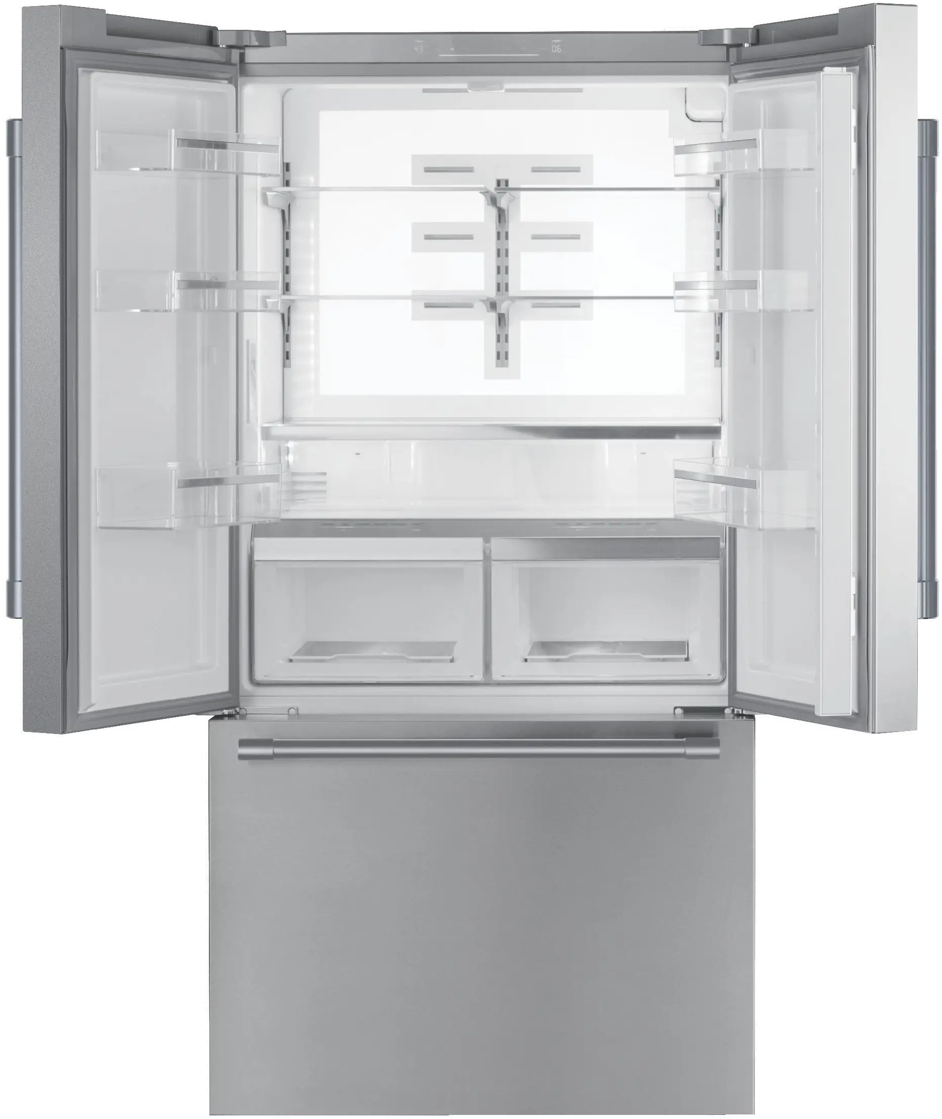 T36FT820NS Thermador Professional Freestanding Refrigerator - French Door, Stainless Steel, 36 Inch,19.4 cu. ft.-2