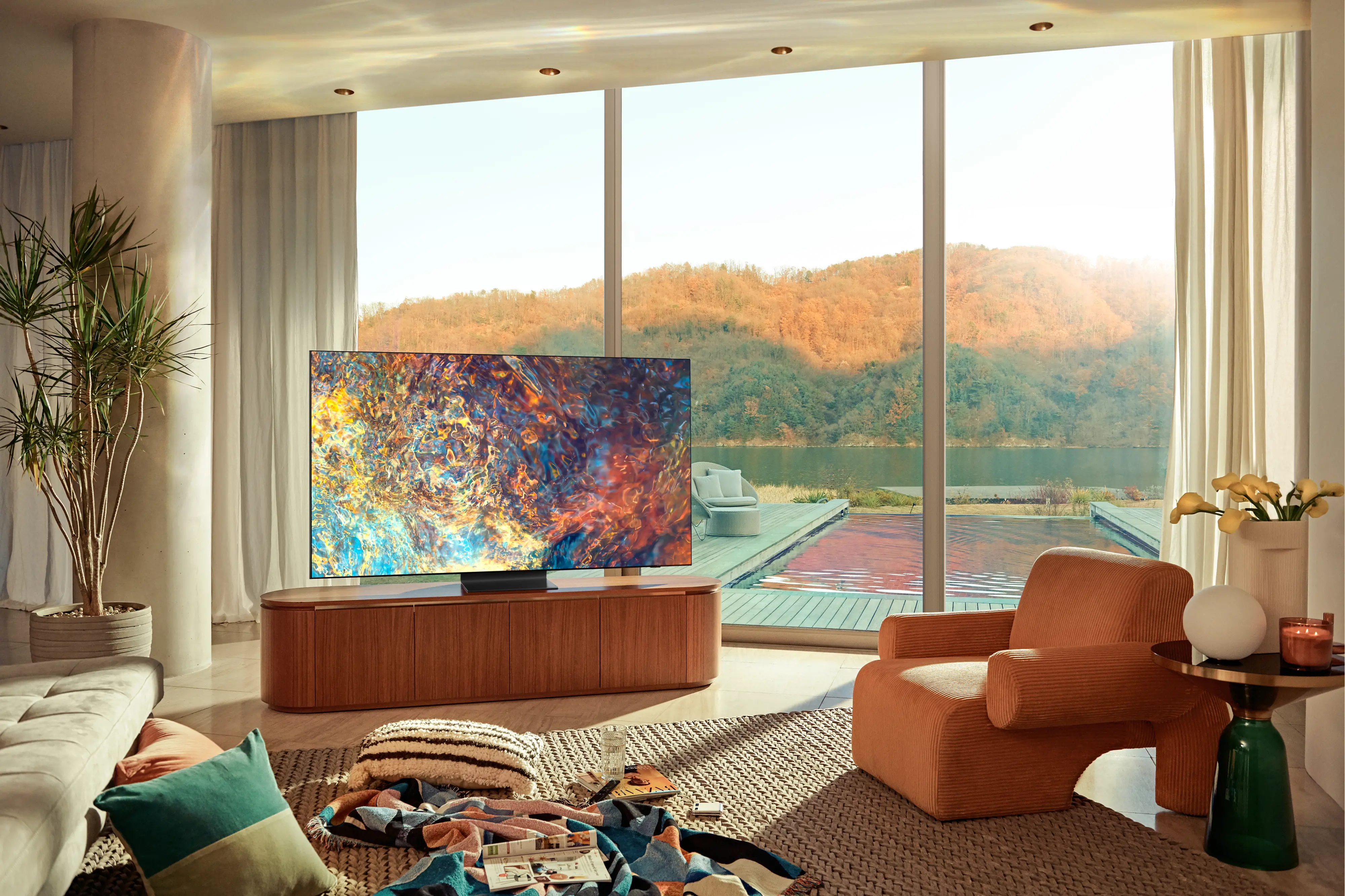 QN85QN90AAFXZA Samsung QN90A 85 Neo QLED 4K Smart TV-8