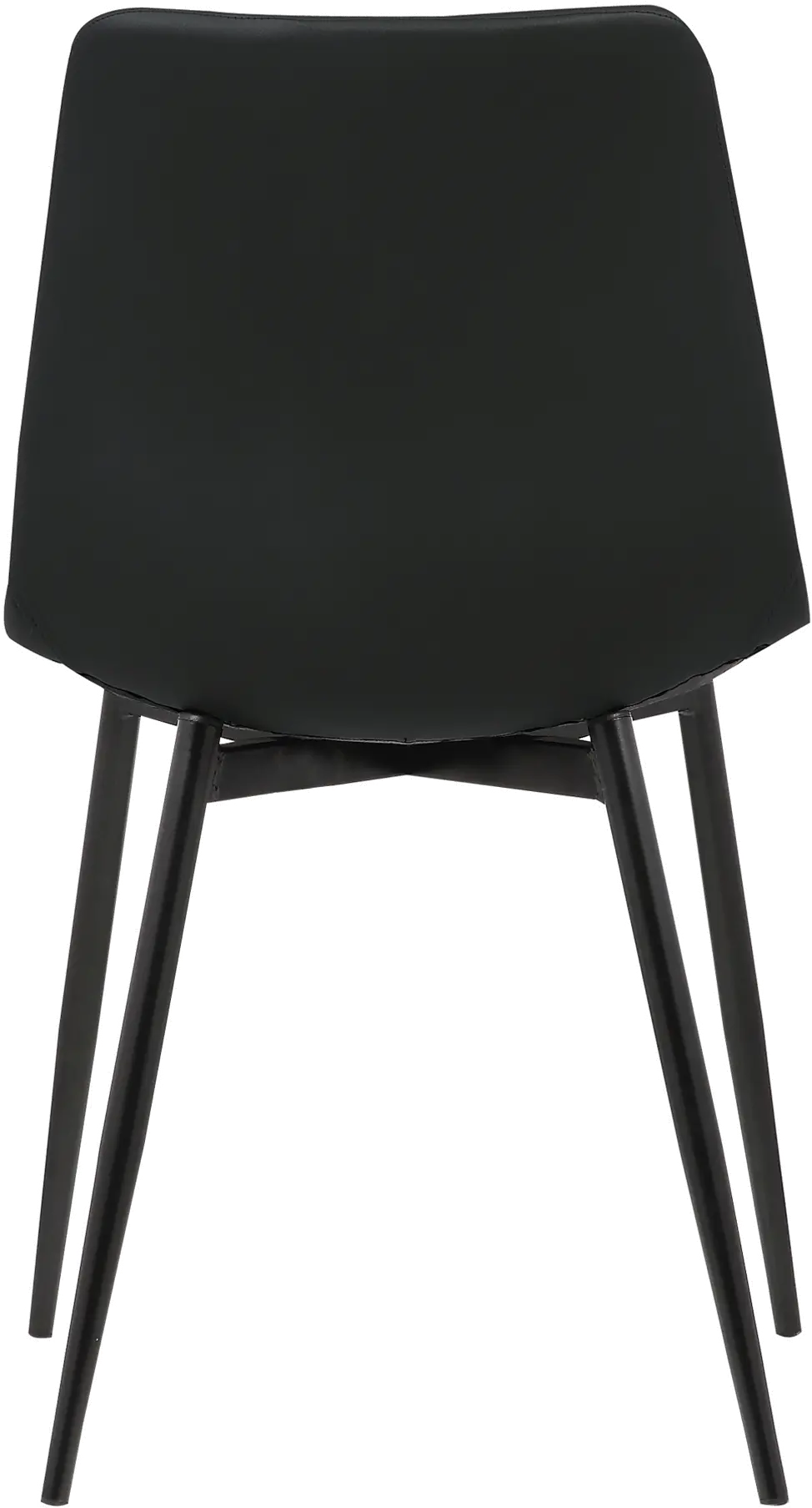 Contemporary Black Upholstered Dining Room Chair - Monte-5