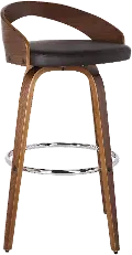 LCSOBABRWA26 Sonia Brown Swivel Counter Height Stool