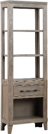 Contemporary Gray Bookcase Pier - Marlow Park