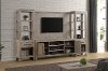 Contemporary Gray Entertainment Center - Marlow Park