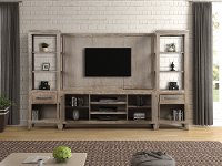 Contemporary Gray Entertainment Center - Marlow Park-2