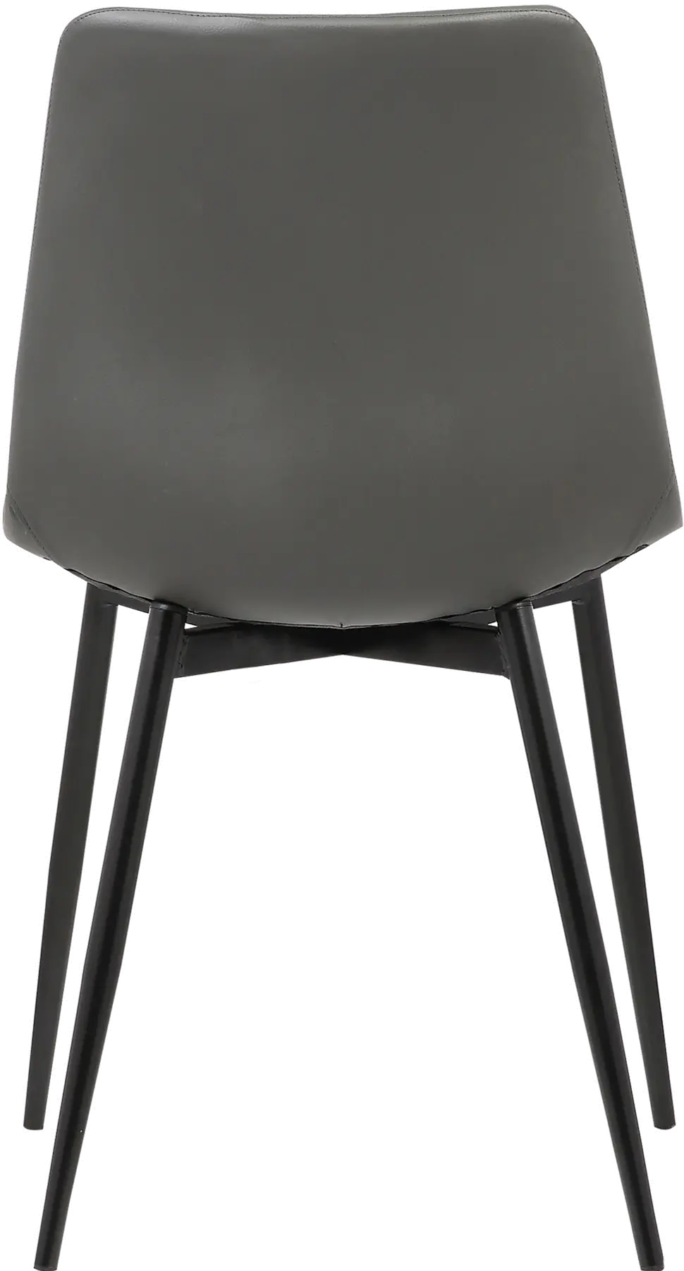 Contemporary Gray Upholstered Dining Room Chair - Monte-5