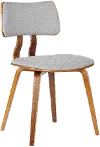 LCJASIWAGRAY Jaguar Light Gray Upholstered Dining Room Chair
