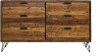 Modern Rustic Natural Pine Dresser - Cliff