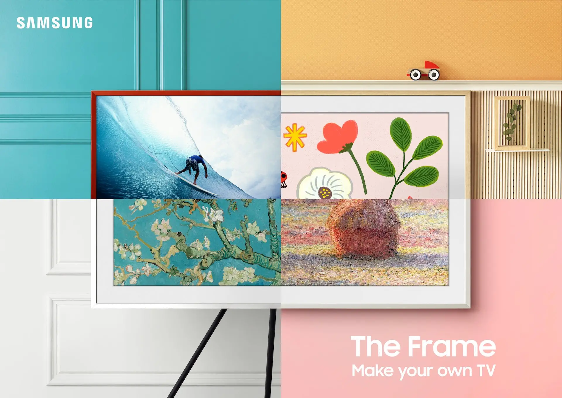 QN43LSO3A Samsung 43 The Frame QLED 4K Smart TV-5