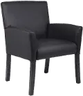 Boss Black Arm Chair