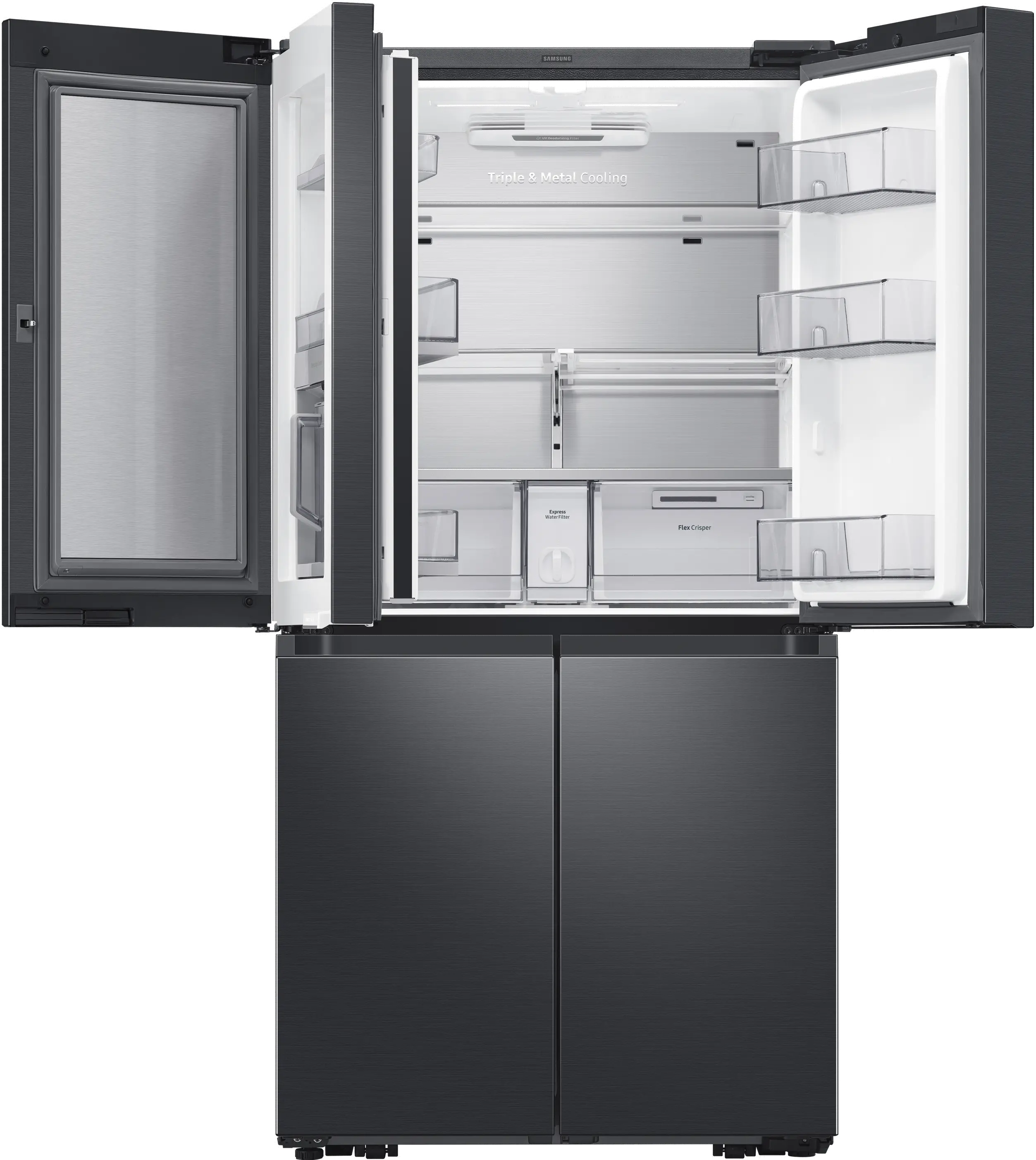 RF23A9771SG Samsung 23 cu ft 4 Door Flex Refrigerator - Counter Depth Stainless Steel-5