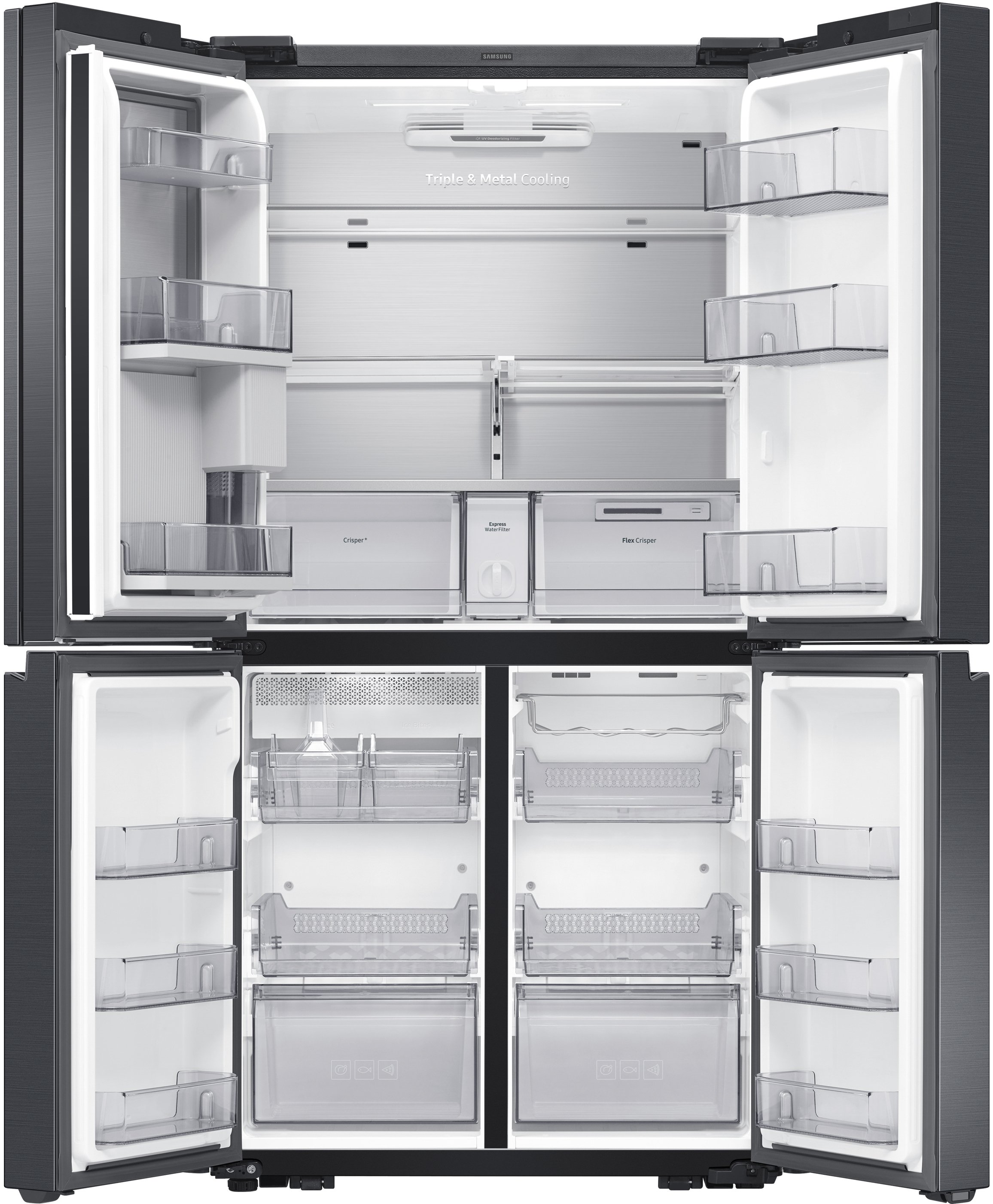 RF23A9771SG Samsung 23 cu ft Counter Depth Flex Refrigerator with Family Hub - 36 W Fingerprint Resistant Stainless Steel-4