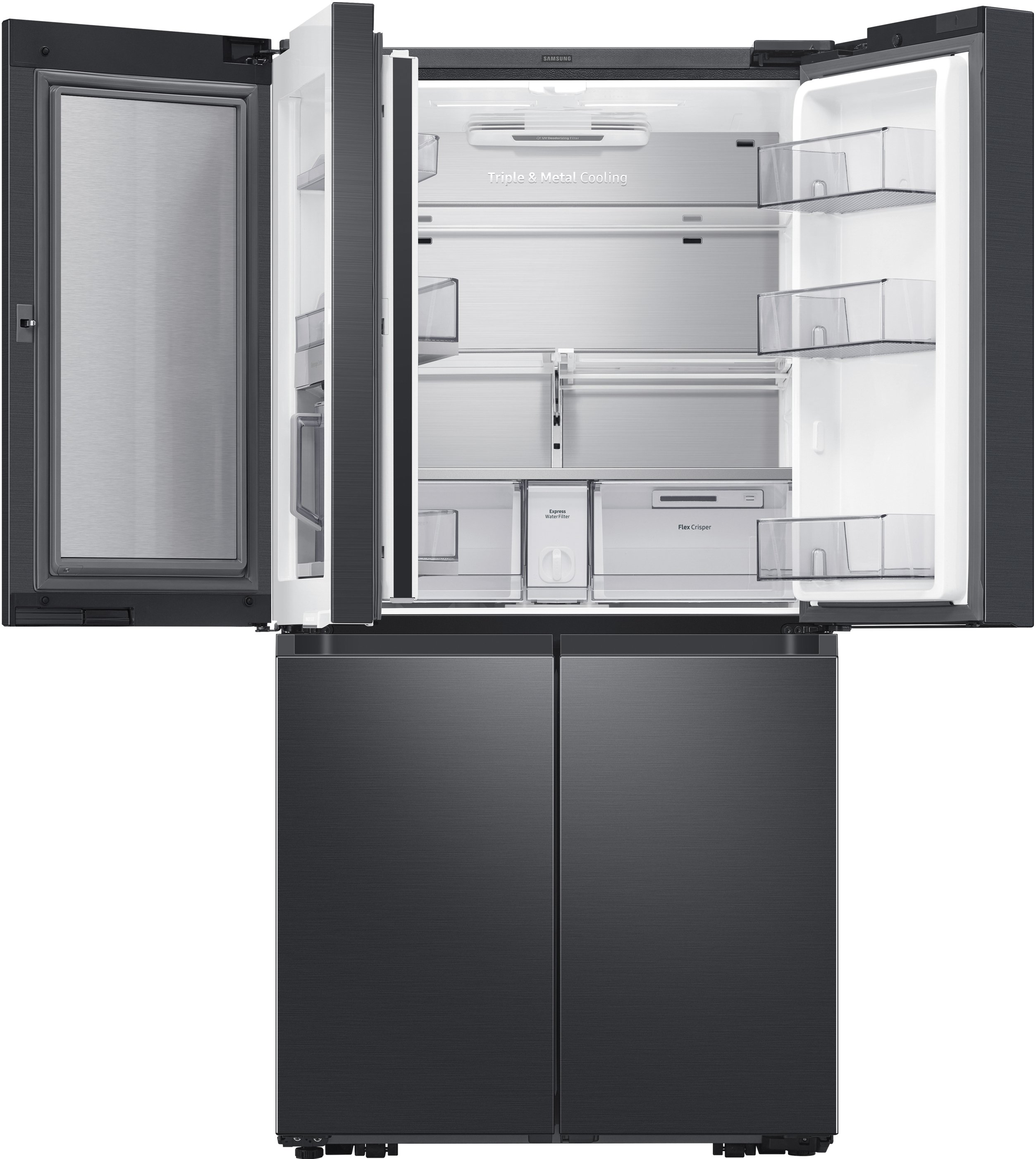 RF23A9771SG Samsung 23 cu ft Counter Depth Flex Refrigerator with Family Hub - 36 W Fingerprint Resistant Stainless Steel-5