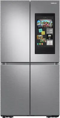 RF23A9771SR Samsung 23 cu ft 4 Door Flex Refrigerator - Counter Depth Stainless Steel