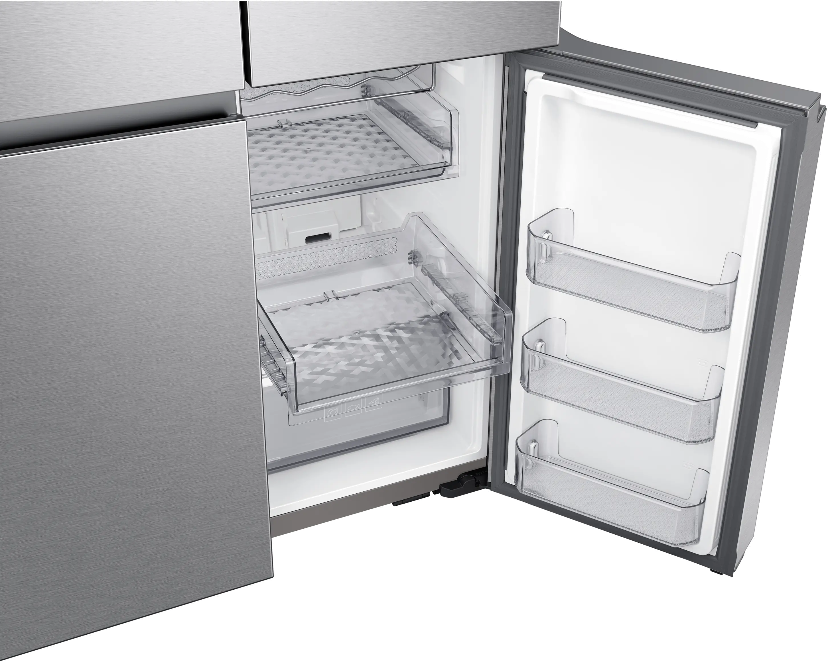 RF23A9771SR Samsung 23 cu ft 4 Door Flex Refrigerator - Counter Depth Stainless Steel-8