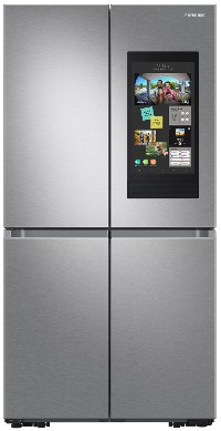 RF23A9771SR Samsung 23 cu ft Counter Depth Flex Refrigerator with Family Hub - 36 W Fingerprint Resistant Stainless Steel