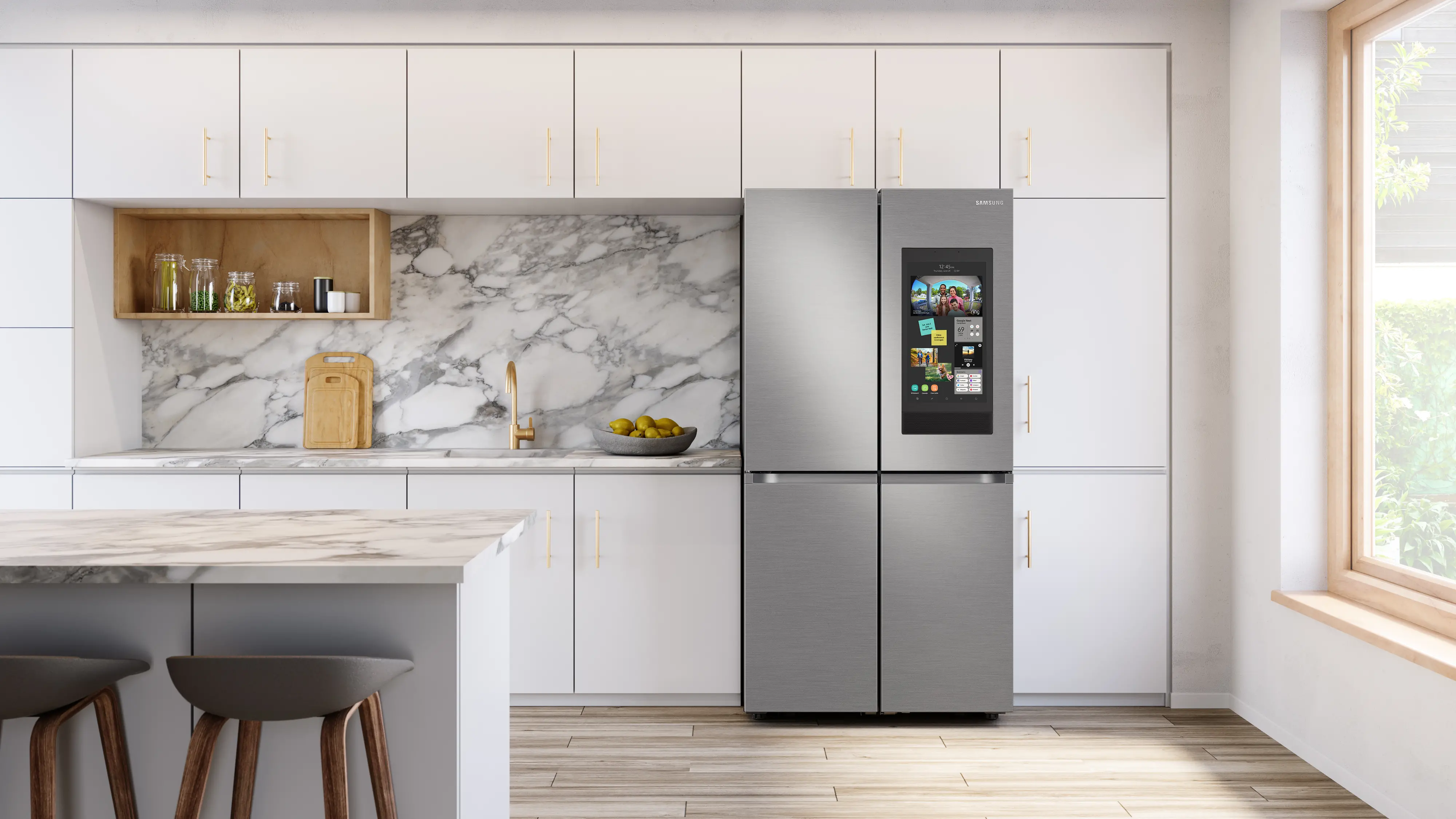 RF29A9771SR Samsung 28.6 cu ft 4 Door Flex Refrigerator - Stainless Steel-2