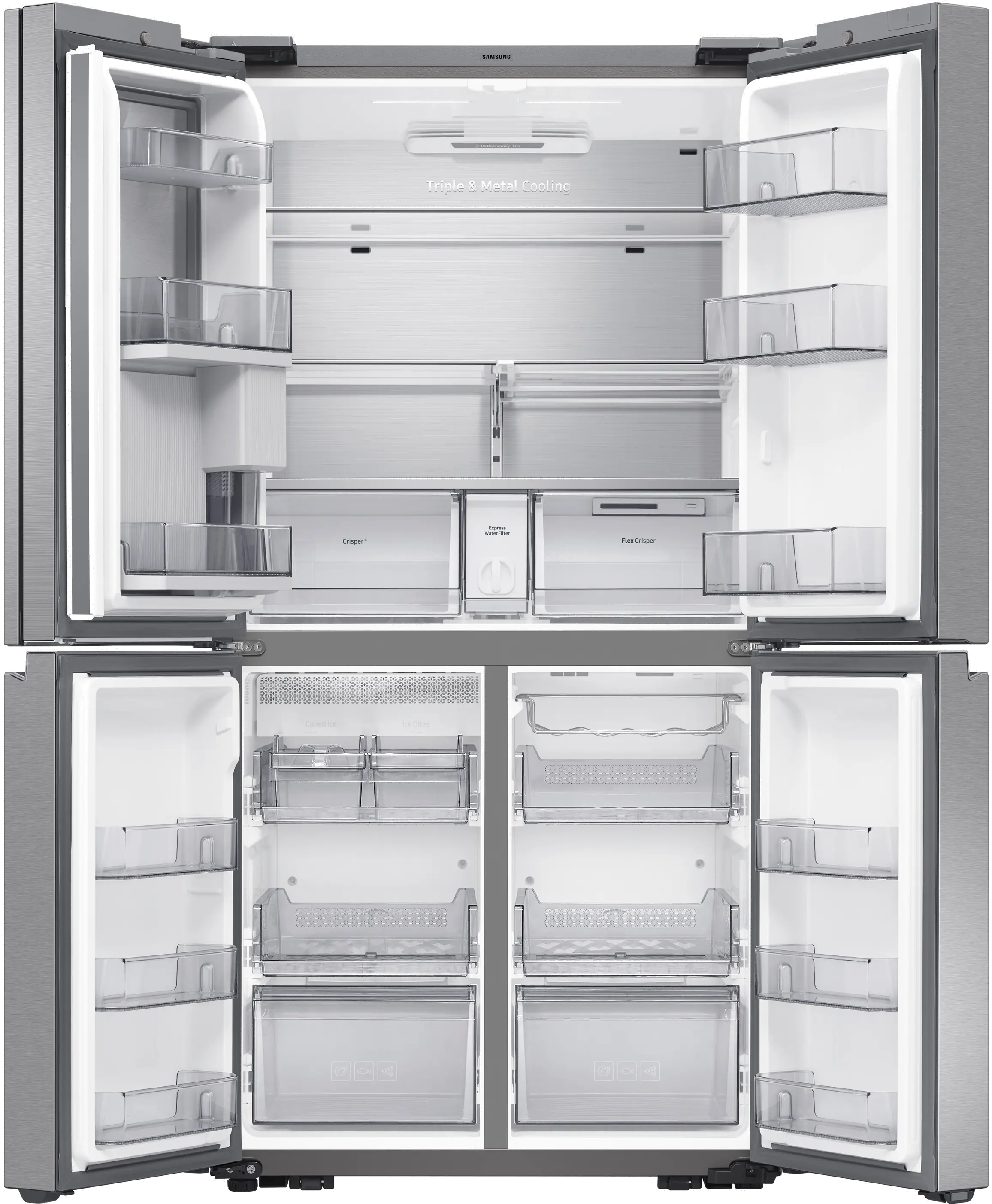 RF29A9771SR Samsung 28.6 cu ft 4 Door Flex Refrigerator - Stainless Steel-3