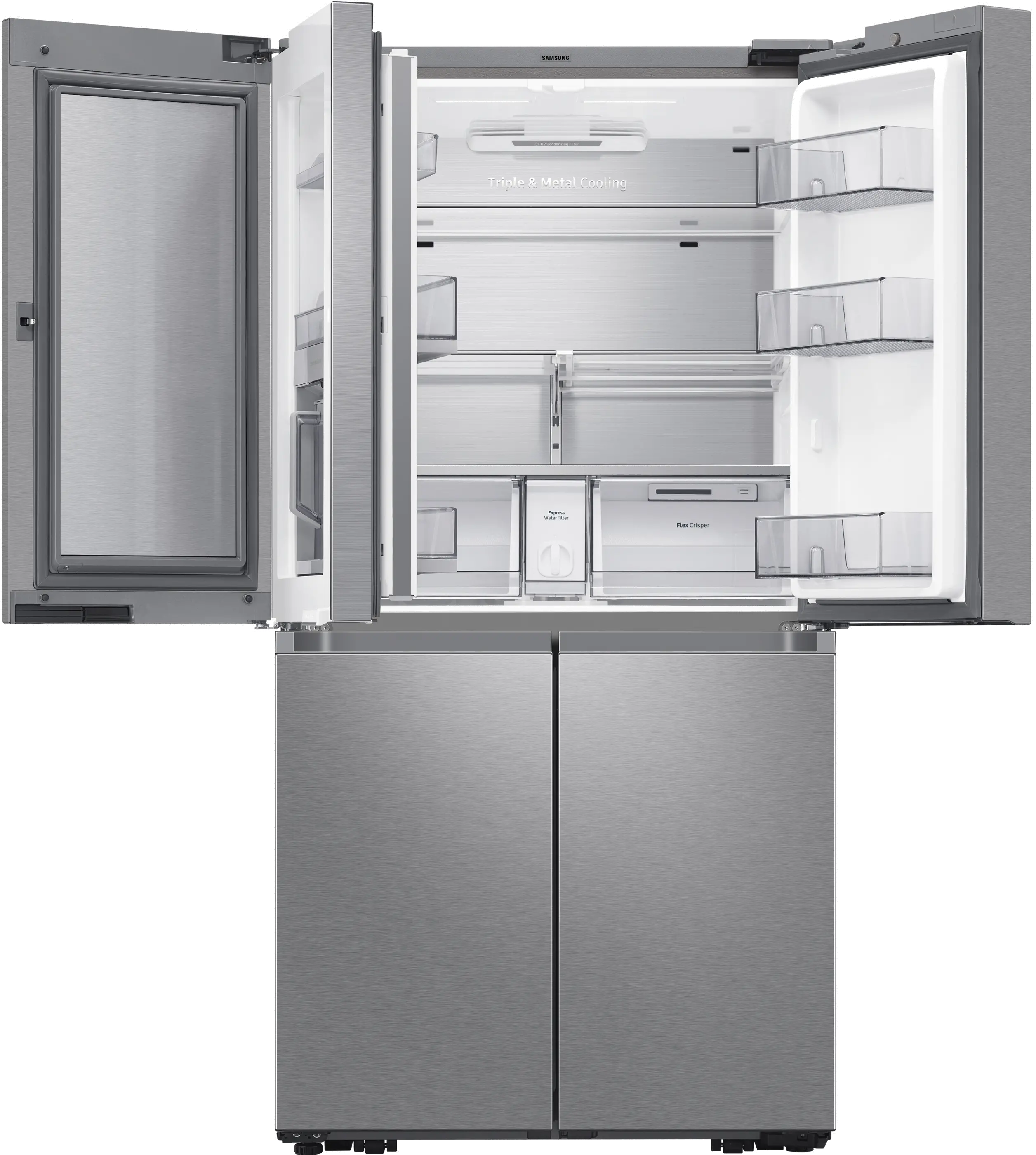 RF29A9771SR Samsung 28.6 cu ft 4 Door Flex Refrigerator - Stainless Steel-4