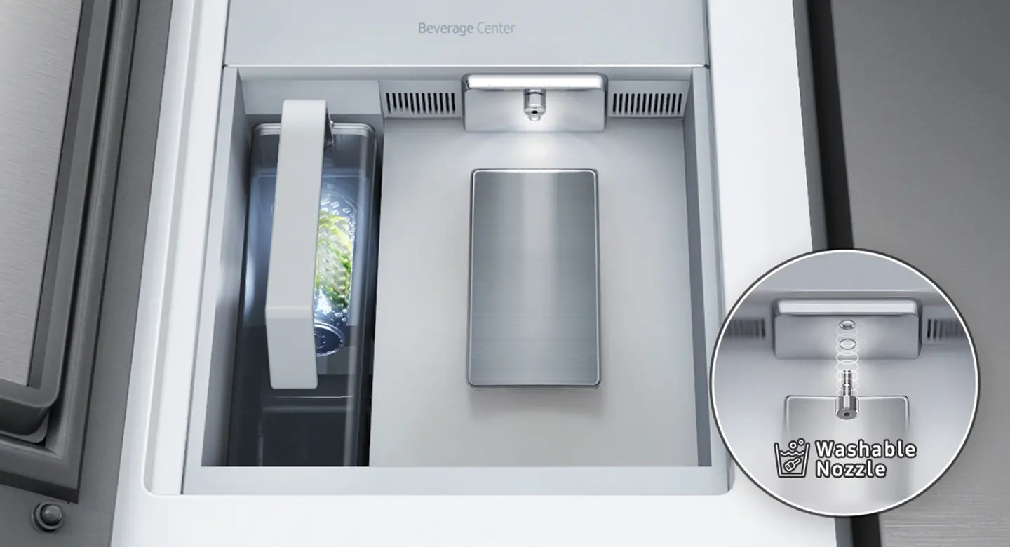 RF29A9771SR Samsung 28.6 cu ft 4 Door Flex Refrigerator - Stainless Steel-9