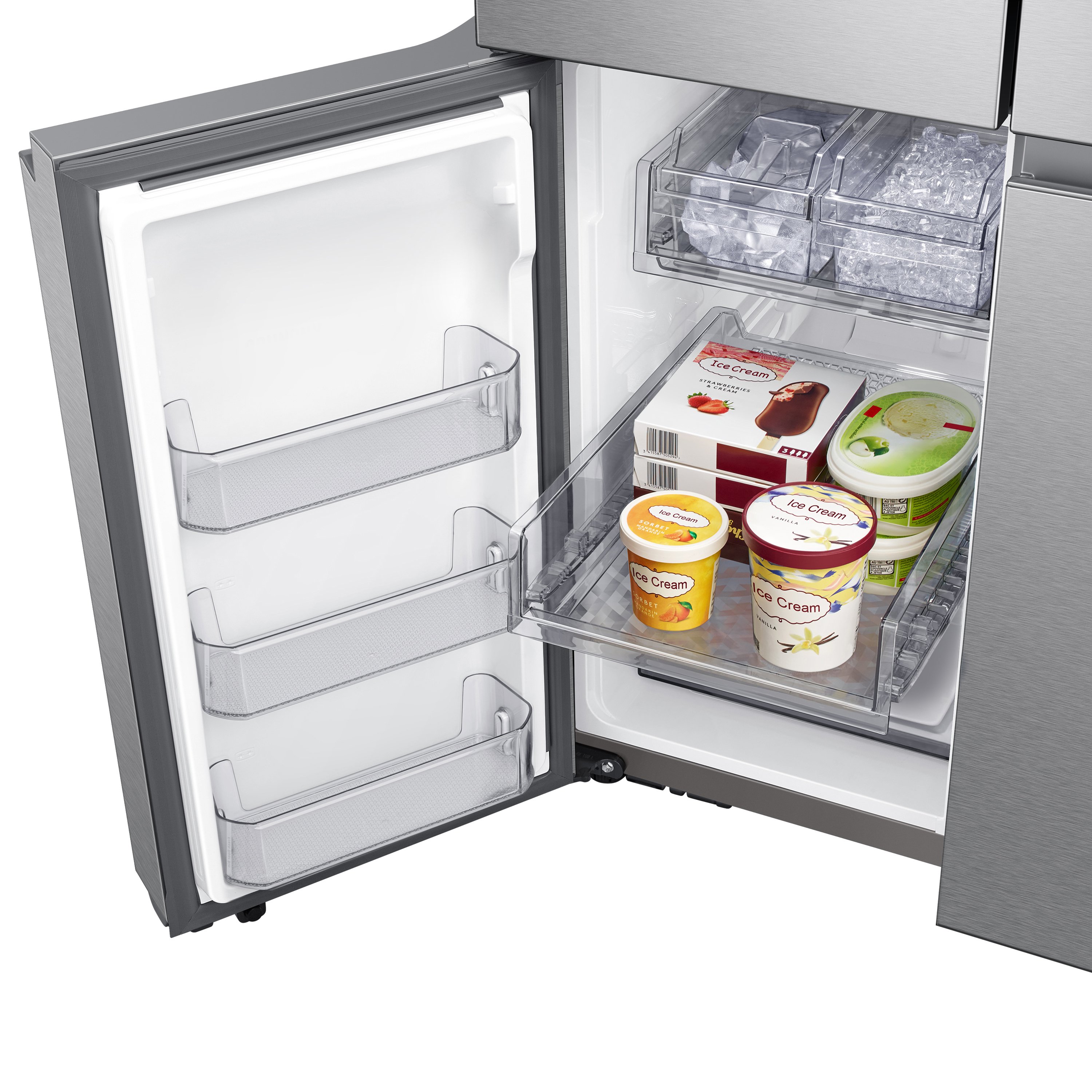 RF29A9671SR Samsung 29.2 cu ft 4-Door Flex Refrigerator with Beverage Center - 36 W Fingerprint Resistant Stainless Steel-5