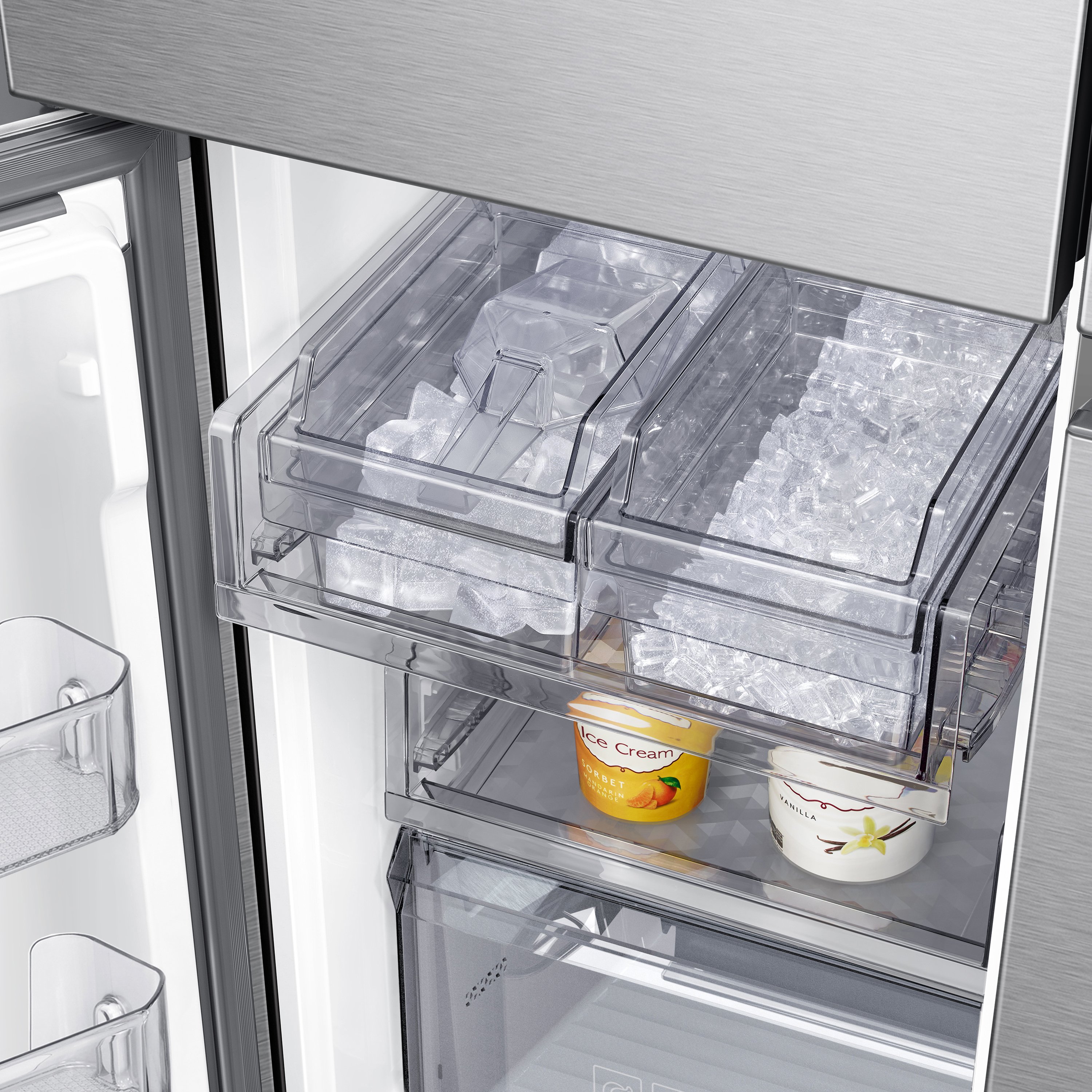 RF29A9671SR Samsung 29.2 cu ft 4-Door Flex Refrigerator with Beverage Center - 36 W Fingerprint Resistant Stainless Steel-6