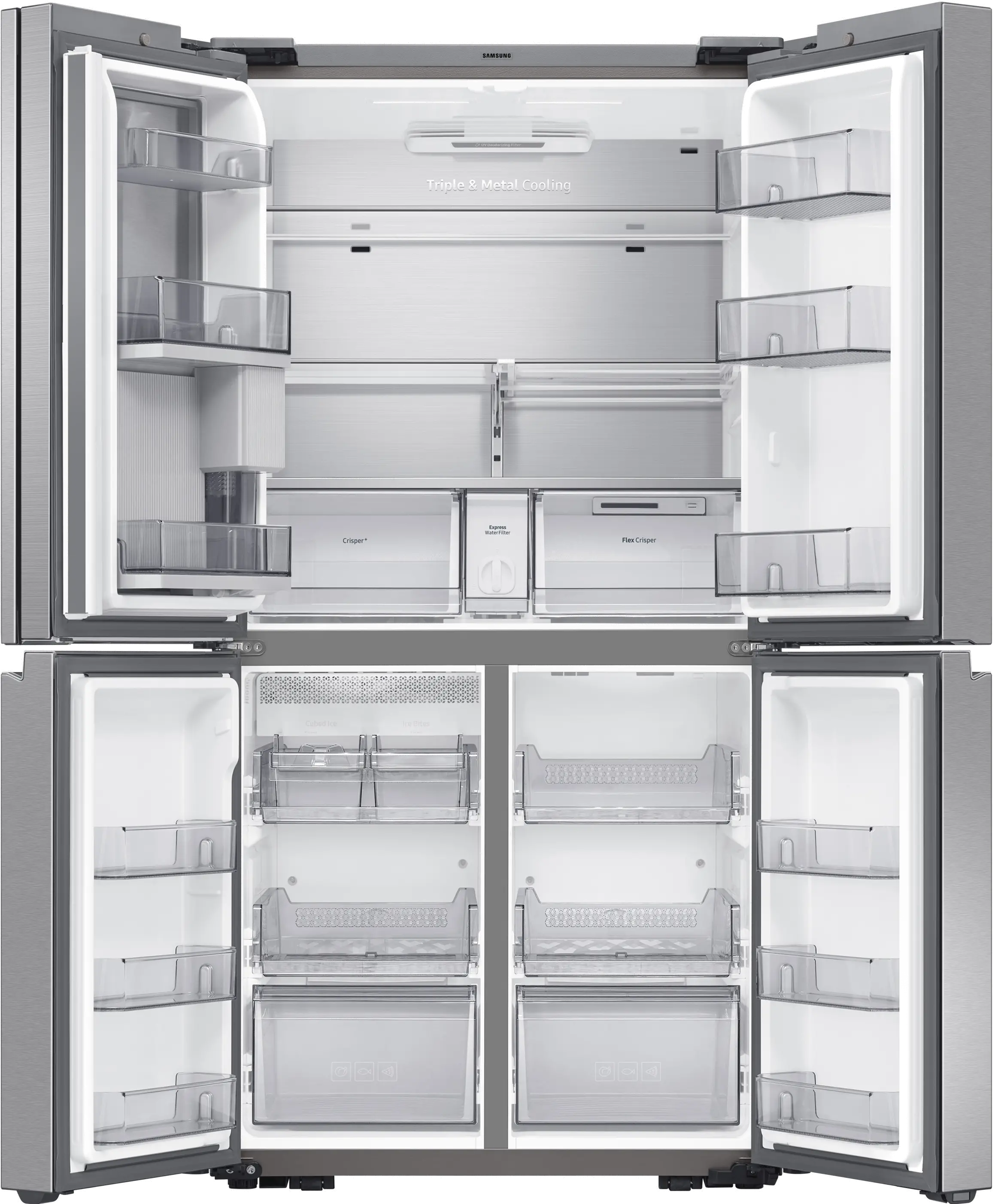 RF29A9671SR Samsung 29.2 cu ft 4 Door Refrigerator - Stainless Steel-2