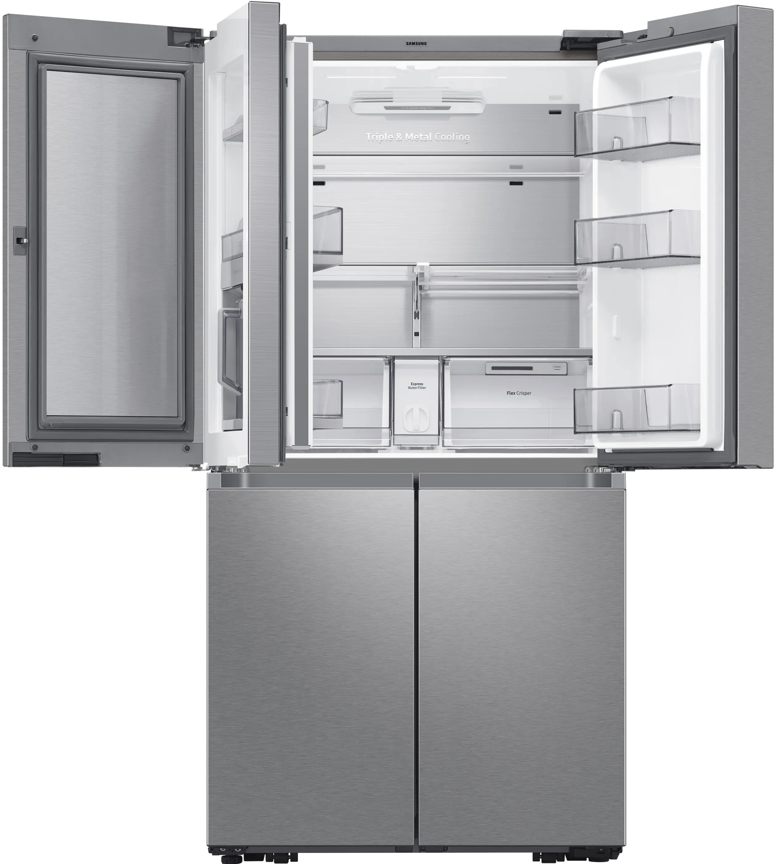RF29A9671SR Samsung 29.2 cu ft 4 Door Refrigerator - Stainless Steel-3