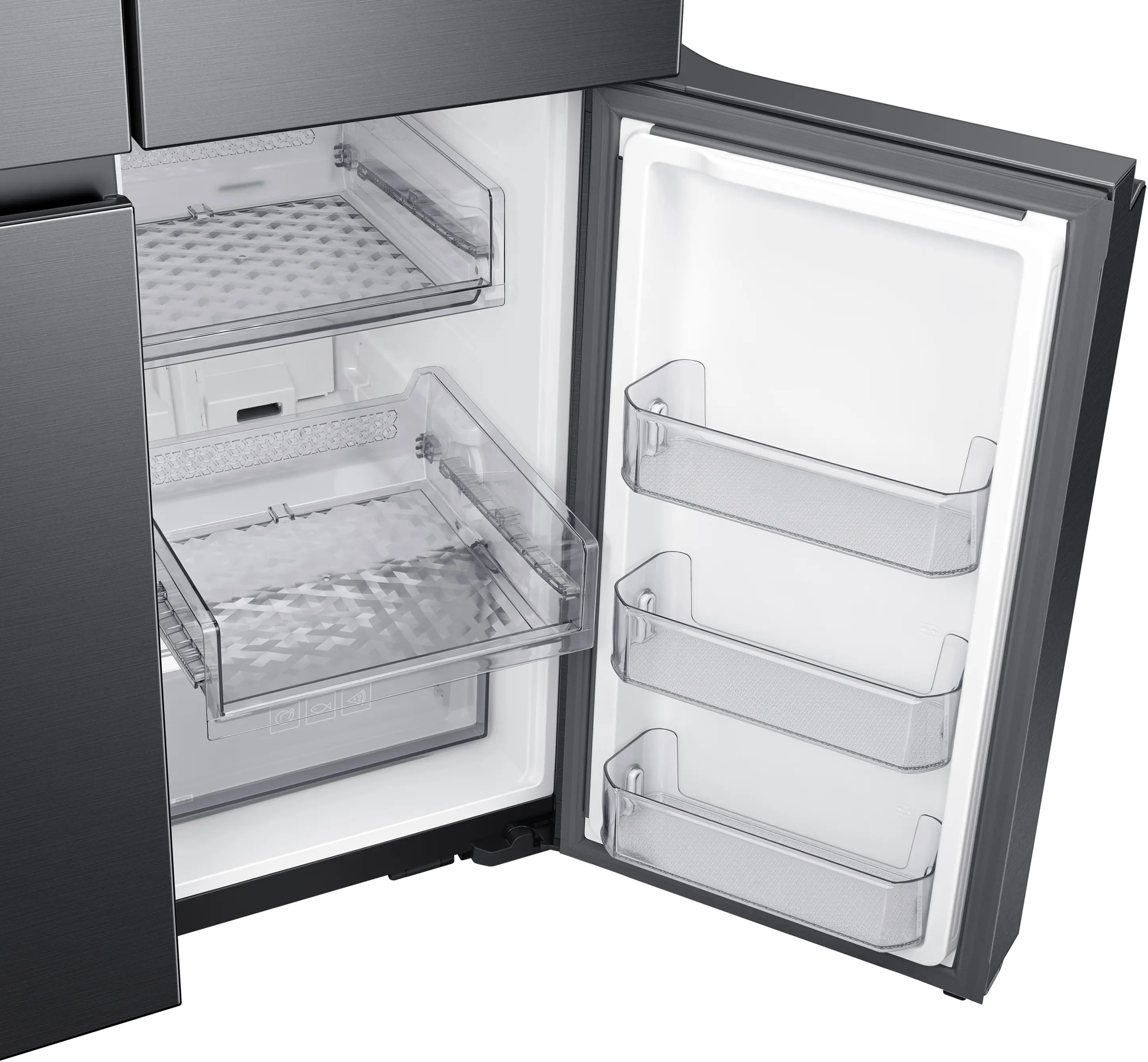 RF23A9071SG Samsung 23 cu ft 4 Door Flex Refrigerator - Counter Depth Black Stainless Steel-8