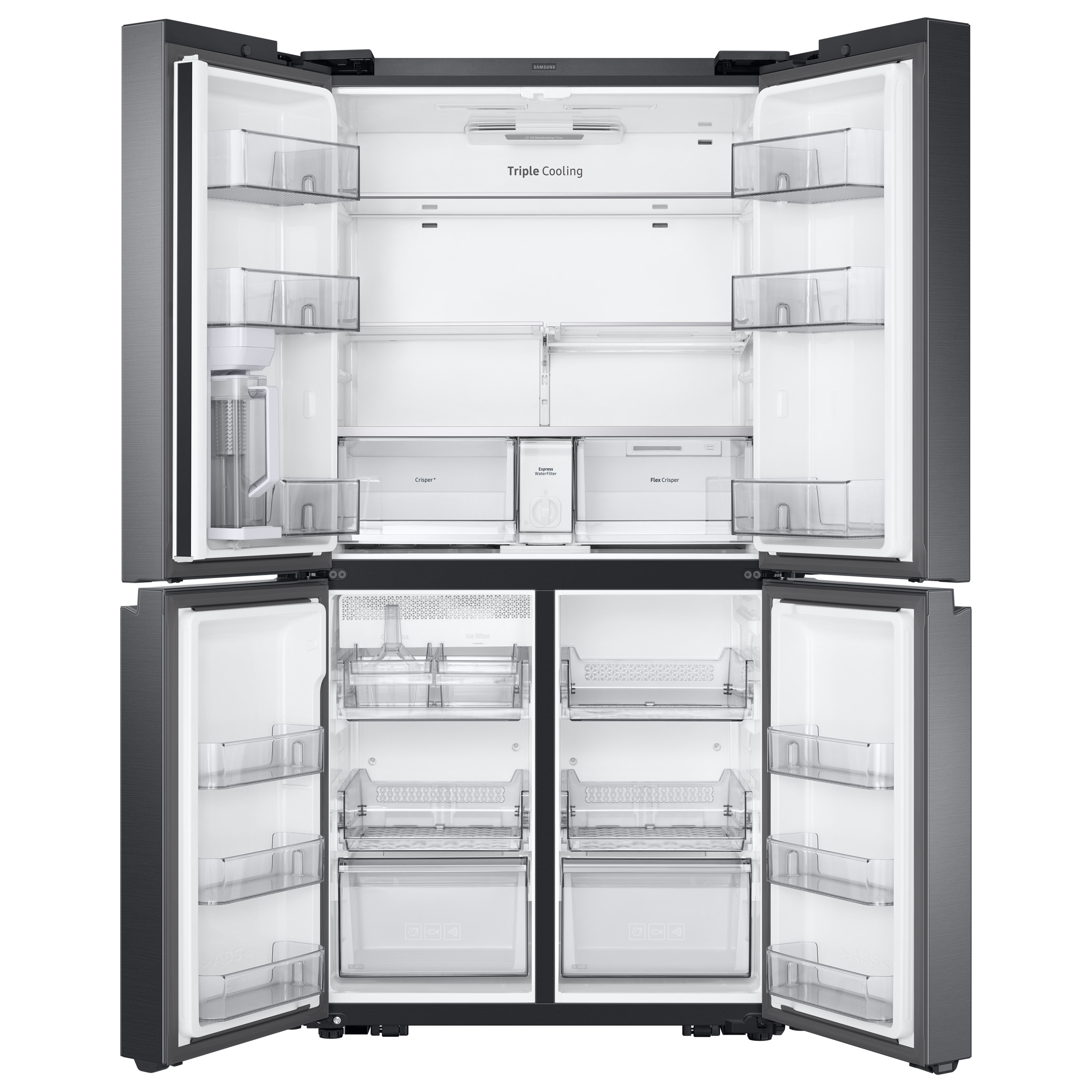 RF29A9071SG Samsung 36 Inch Smart 4-Door Flex Refrigerator - 29.2 cu. ft., Black Stainless Steel-2
