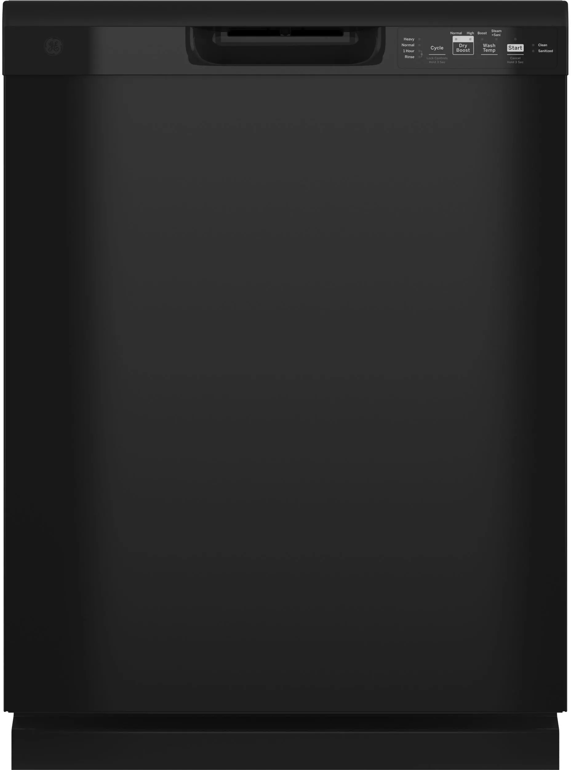 GDF535PGRBB GE Top Control Dishwasher - Black-1