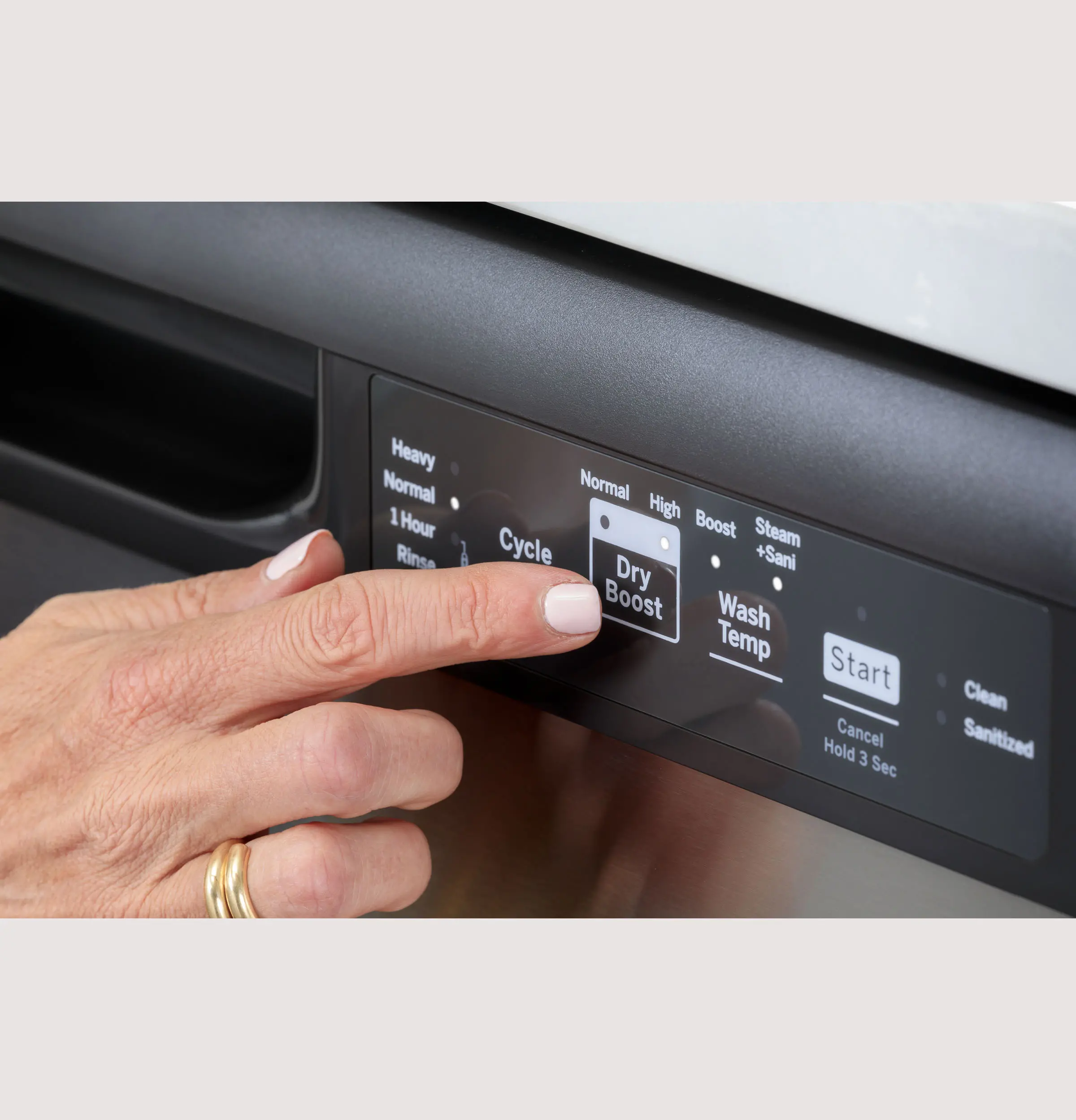 GDF535PGRBB GE Top Control Dishwasher - Black-3