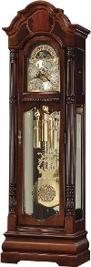 Winterhalder II Windsor Cherry Grandfather Floor Clock
