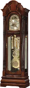 Winterhalder II Windsor Cherry Grandfather Floor Clock