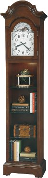Howard Miller Cherry Bordeaux Floor Clock - Isadora II