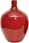 Clearance 15 Inch Red Glass Bottle