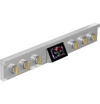 ZDP484NGTSS Monogram 48 Inch Professional Dual Fuel Smart Range with Griddle and Grill - Stainless Steel-4
