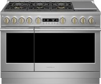 ZGP486NDTSS Monogram 48 Inch Professional Gas Smart Range with 6 Burners and Griddle - Stainless Steel