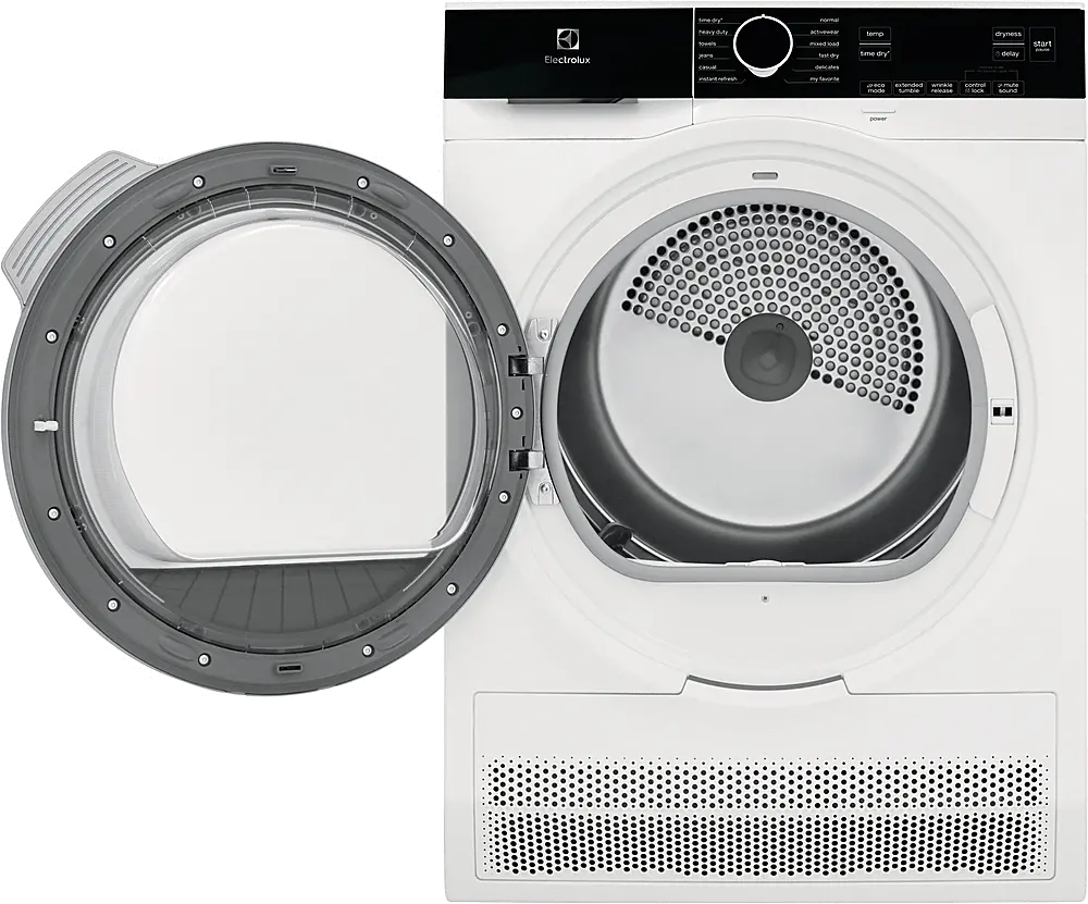 ELFE4222AW Elextrolux 24'' Compact Front Load Dryer - Ventless, Energy Star Certified, 4.0 Cu.ft.-8