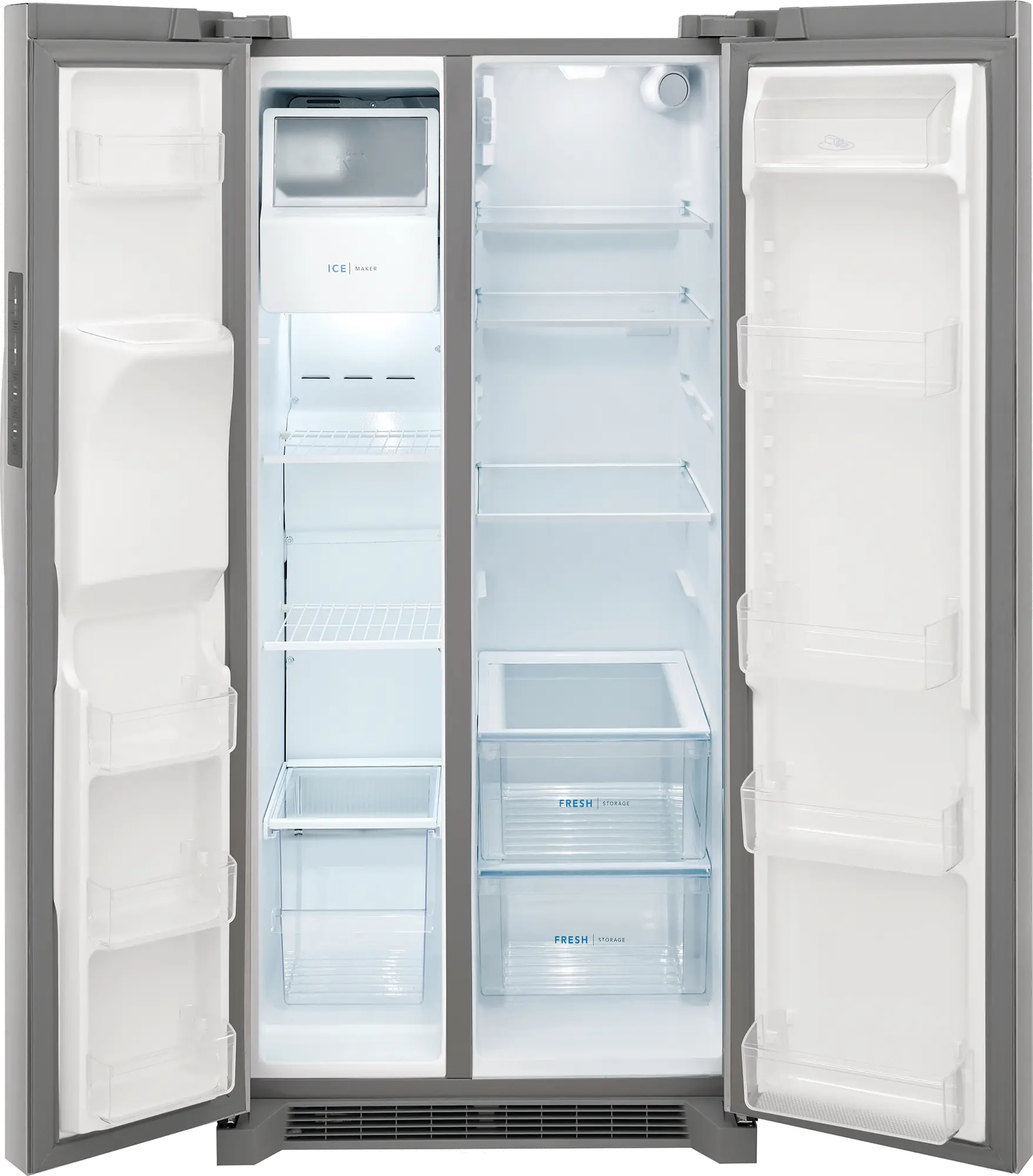 FRSS2323AS Frigidaire 22.3 cu ft Side by Side Refrigerator - 33 W Stainless Steel-3