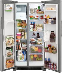 FRSS2323AS Frigidaire Side by Side Refrigerator - 22.3 cu. ft., 33 Inch Stainless Steel-2