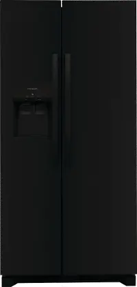 FRSS2323AB Frigidaire 22.3 cu ft Side by Side Refrigerator - 33 W Black