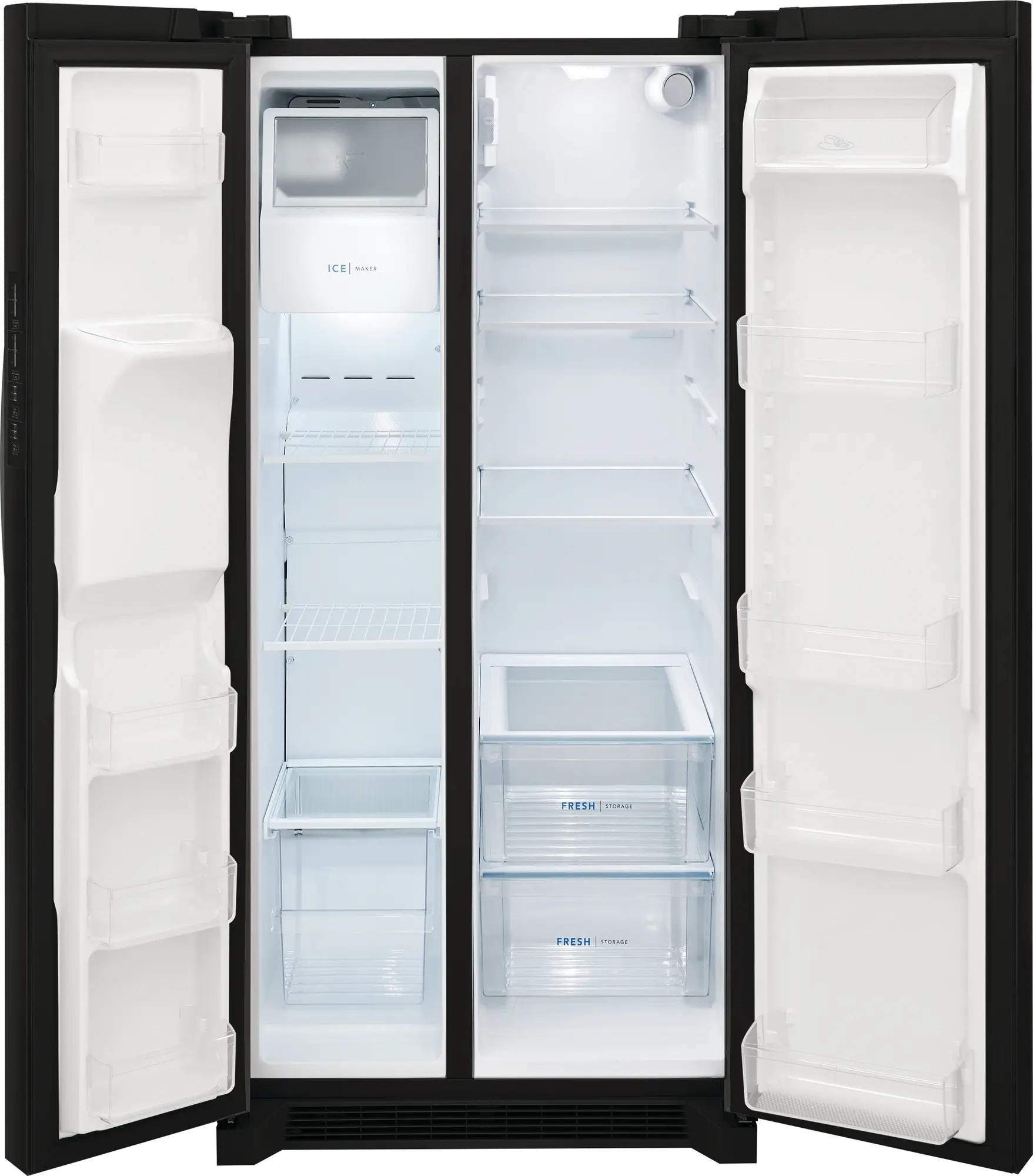FRSS2323AB Frigidaire 22.3 cu ft Side by Side Refrigerator - 33 W Black-3