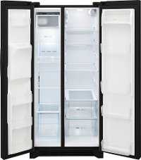FRSS2323AB Frigidaire Side by Side Refrigerator - 22.3 cu. ft., 33 Inch Black-3