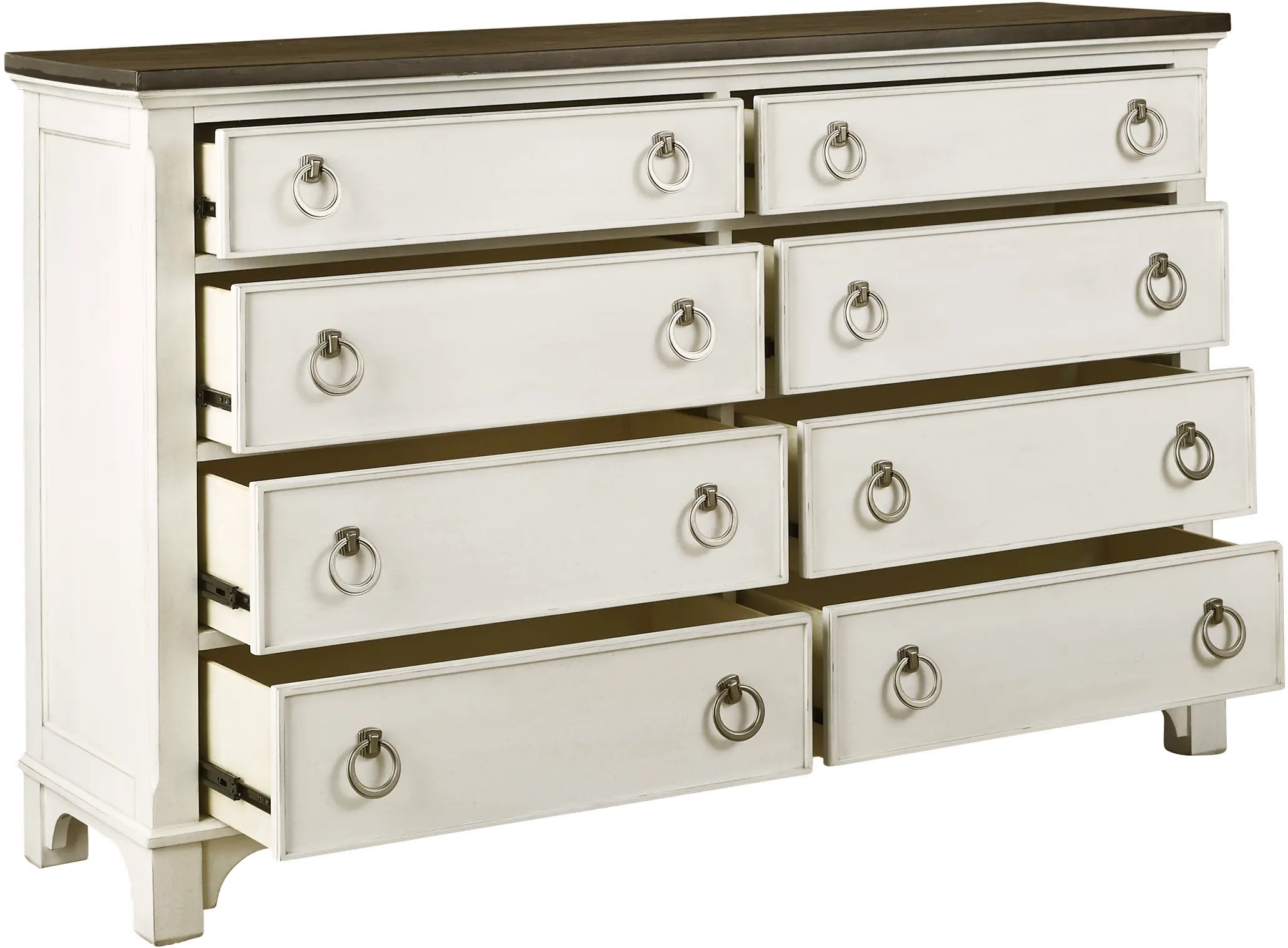 Chantilly Whitewash Dresser-2