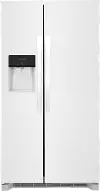 FRSS2623AW Frigidaire 25.6 cu ft Side by Side Refrigerator - White