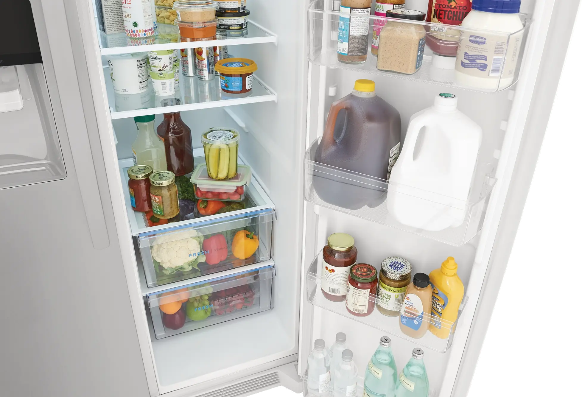 FRSS2623AW Frigidaire 25.6 cu ft Side by Side Refrigerator - White-6