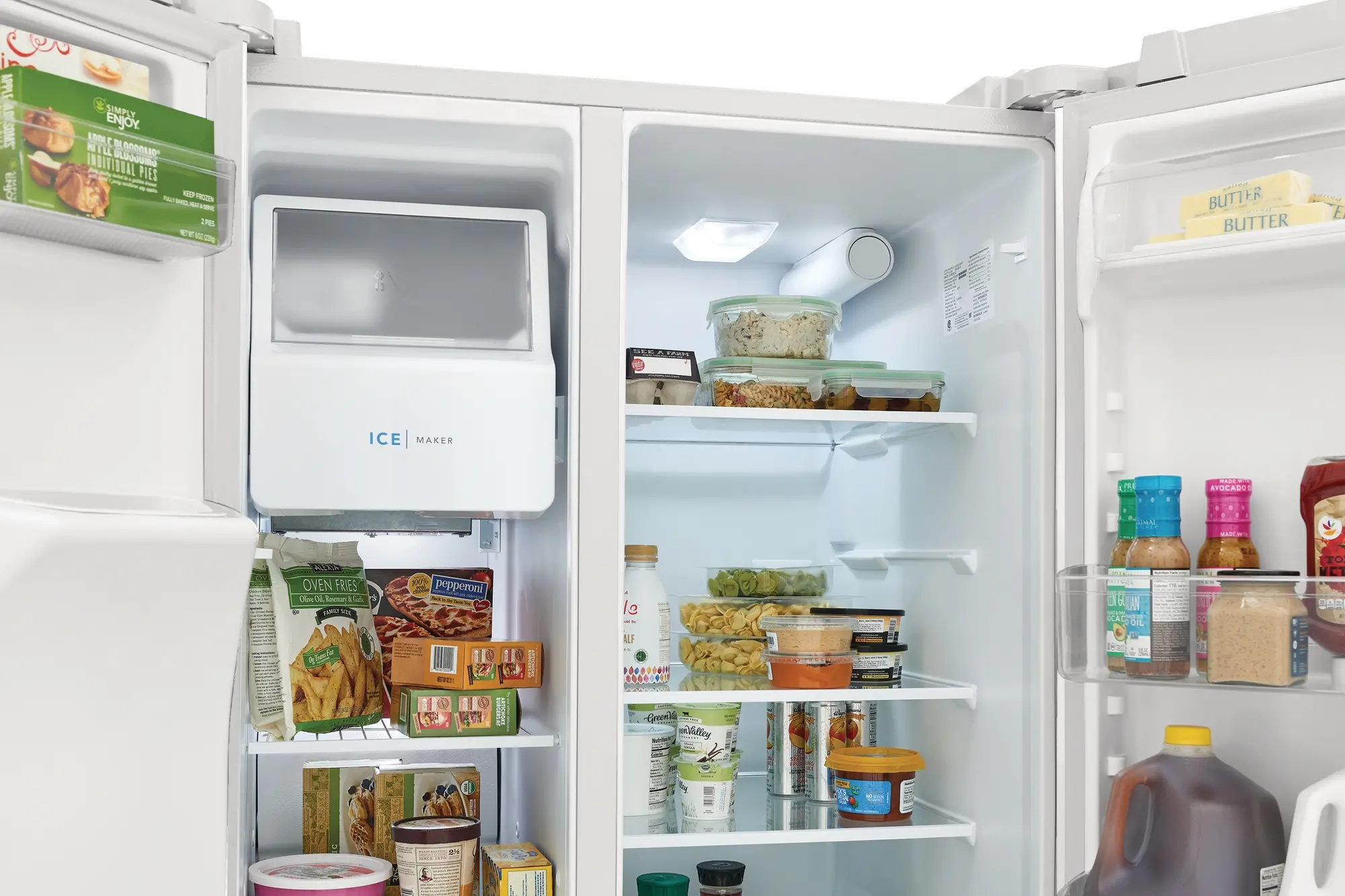 FRSS2623AW Frigidaire 25.6 cu ft Side by Side Refrigerator - White-7