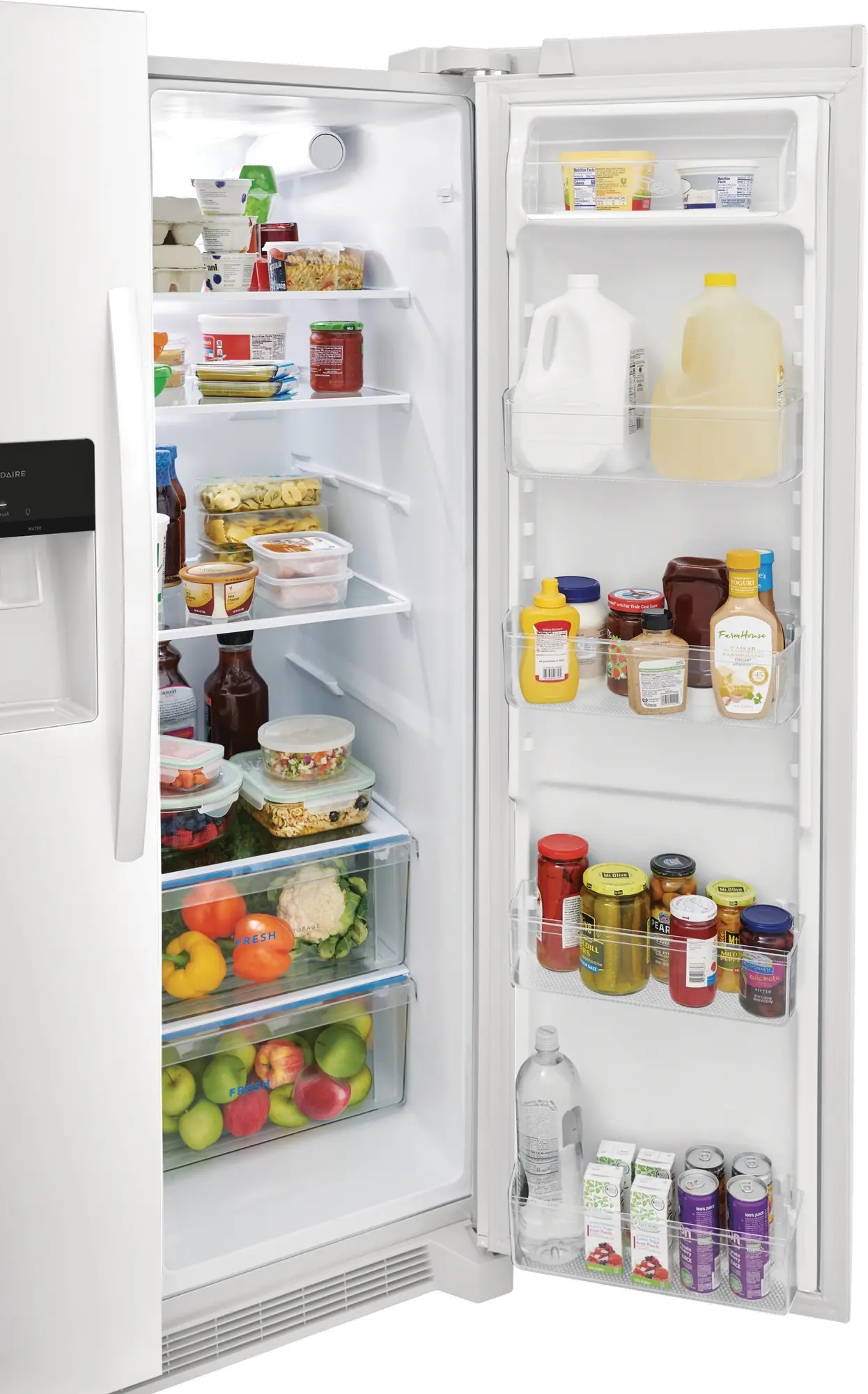 FRSS2623AW Frigidaire 25.6 cu ft Side by Side Refrigerator - White-8