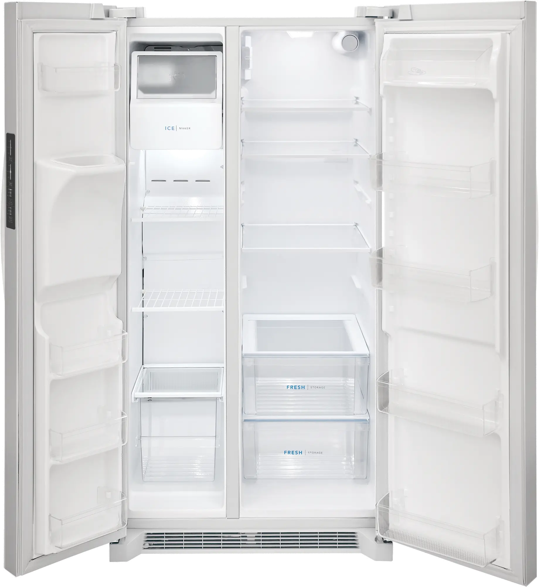 FRSS2623AW Frigidaire 25.6 cu ft Side by Side Refrigerator - White-9