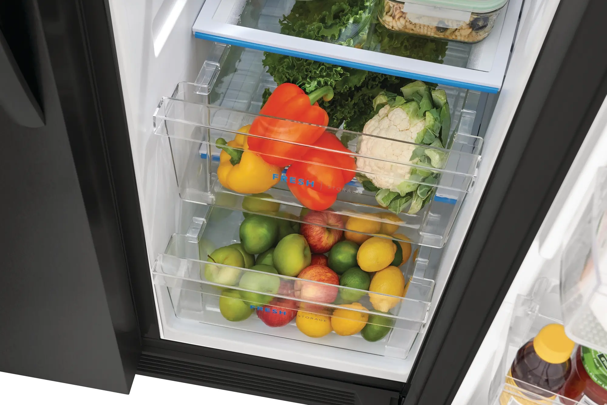 FRSS2323AD Frigidaire 22.3 cu ft Side by Side Refrigerator - 33 W Black Stainless Steel-5