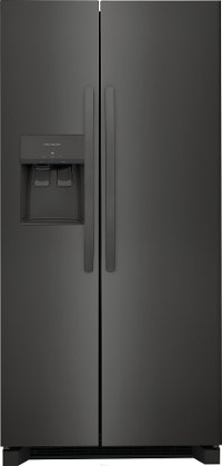 FRSS2323AD Frigidaire Side by Side Refrigerator - 22.3 cu. ft., 33 Inch Black Stainless Steel
